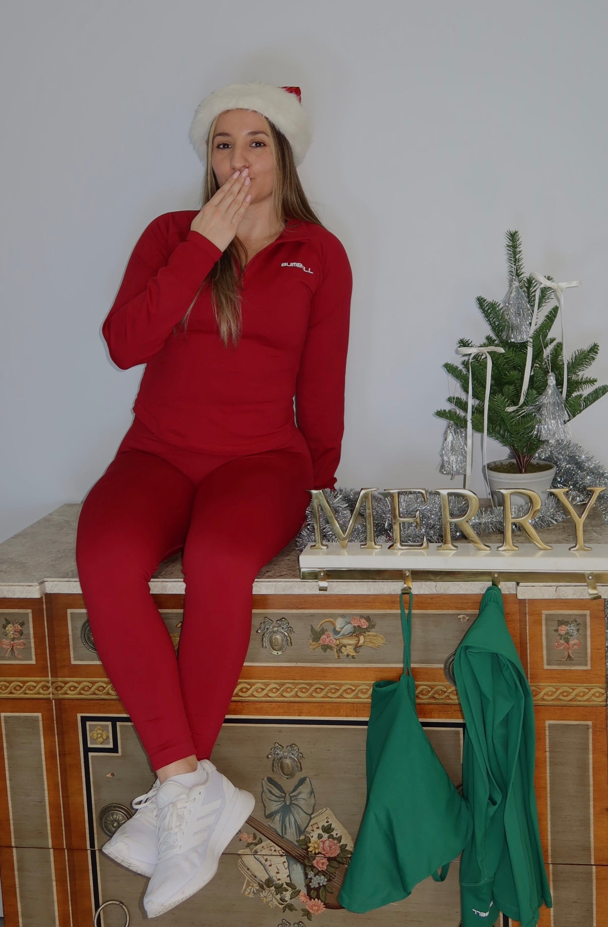 CHRISTMAS DROP IMPACT LEGGINGS